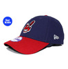 NEW ERA CLEVELAND INDIANS 子供用 9FORTY 6-PANEL CAP NAVYxRED FFNECLI165画像