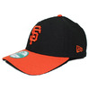 NEW ERA SAN FRANCISCO GIANTS 9FORTY 6-PANEL CAP BLACKxORANGE FFNESFG411画像