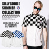 SILLY GOOD CHECKER FLAG BI COLLOR BD SHIRTS SG1F3-SH06画像