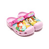 crocs CREATIVE CLOG PRINCESS FRIENDS CLOG KIDS BALLERINA PINK/PARTY PINK 202696-6LX画像