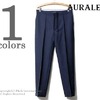 AURALEE スーパーファインウールモヘア スラックス イージーパンツ A6SP02WM画像