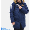 adidas Originals Badge Down JKT Navy AC0506画像