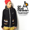 go slow caravan GSC CANVAS EMB PARKA JACKET 340702画像