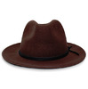 Original Chuck MUNSON FEDORA WOOL HAT BROWN CHO027画像
