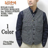 SUGAR CANE FICTION ROMANCE 9oz. INDIGO STRIPE SC13528画像