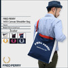 FRED PERRY 16SS Canvas Shoulder Bag JAPAN F9234画像