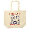 SR'ES RAINBOW &times; NARUTO &times; SUKIMASWITCH Ninja? Musician? Tote Bag Triple Collaboration SPNA012画像