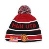 NEW ERA MANCHESTER UNITED FC KNIT BEANIE REDxBLACK FFNEMU008画像