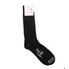 CORGI PLAIN RIB SOCKS -BLACK-画像