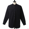 FRANK LEDER BLACK COTTON SHIRT 0716047画像