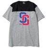 SILLY GOOD TEAM SG FOOTBALL TEE (GRAY&times;BLACK) SG1F1-TE11画像