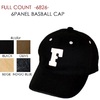 FULLCOUNT 6826 6PANEL BASEBALL CAP画像