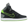 NIKE SON OF FORCE MID SL BLACK/ELECTRIC GREEN-COOL GREY 615999-030画像