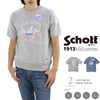 Schott COTTON S/S SWEAT EAGLE 3163023画像