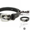 Schott LEATHER BELT 25mm 3169029画像