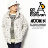 go slow caravan T/C POPLIN MOOMIN LINE ART PARKA JACKET 345401画像