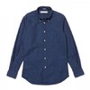 INDIVIDUALIZED SHIRTS Standard Fit Long Sleeve B.D Shirt CAMBRIDGE OXFORD NAVY V11NOO画像