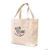 MAISON KITSUNE SHOPPING BAG PALAIS ROYAL -ECRU/BLACK- SS16U857画像