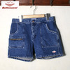 Battenwear LOCAL SHORTS 15oz STONEWASHED BROKEN DENIM画像