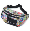 BURTON JPN Savior Waist Bag Sticker Print 11600103画像