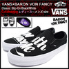 VANS × BARON VON FANCY Classic Slip-On Black/White VN-0003Z4I9Z画像