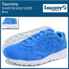 Saucony SHADOW 6000 SUEDE Blue S70222-4画像