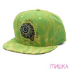 MISHKA TALLBOY KEEP WATCH TIE DYE SNAPBACK GREEN SP161703画像