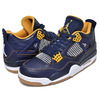 NIKE AIR JORDAN IV RETRO "DUNK FROM ABOVE" "LIMITED EDITION for JORDAN BRAND" NVY/YEL/WHT 308497-425画像
