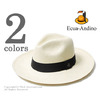 ECUA-ANDINO ハンドメイド ロングブリムパナマハット画像