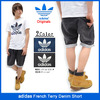 adidas Originals French Terry Denim Short AJ7744/AJ7746画像