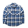 CAMCO 長袖 インディゴ チェック シャツ メンズ画像