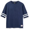 TOYPLANE 1/2 SLEEVE FOOT BALL TEE (NAVY) TP16-HCS01画像