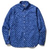 SILLY GOOD L/S GRADATION STAR SHIRTS (NAVY) SG1F1-SH06画像
