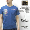 TAILOR TOYO SUKA T-SHIRT INDIGO "YOKOSUKA JAPAN" TT77317画像