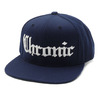 AKOMPLICE AKP016 CHRONIC SNAPBACK NAVY画像