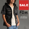 AVIREX P.D.W S/S TACTICAL HOODED SHIRT 6665005画像