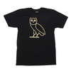 OCTOBERS VERY OWN CLASSIC OWL TEE BLACK画像