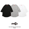 ATMOS LAB Swiss Cotton Raglan Three Quarter Sleeve AL16S-TP12画像