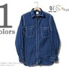 orslow インディゴ ワークシャンブレーシャツ 01-8070-01画像