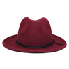 Original Chuck MUNSON FEDORA WOOL HAT BURGUNDY CHO035画像