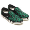 crocs NORLIN ATMOS FLORAL SLIP-ON BLACK/WHITE 203622-066画像