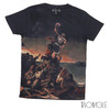 TWOANGLE MONRADO TEE BLACK画像