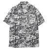 FUCT SSDD XEROX PATTERN S/S SHIRT (BLACK) 6308画像