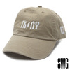 SWAGGER × STARTER TKNY 6-PANEL CAP BEIGE画像