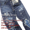 BURGUS PLUS Lot.770 High Quality Standard Selvedge Denim Future Finish Jeans 770-22画像