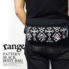range PATTERN BLACK BODY BAG RG16SP-BG03画像