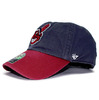 '47 Brand CLEVELAND INDIANS CLEAN UP STRAPBACK NAVYxRED FFFTSCLI009画像