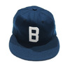 Ebbets Field Flannels 1940 Joe Louis Brown Bonbers/navy画像