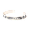 hobo Desert Flower Silver Bracelet Narrow by STANLEY PARKER HB-A2316画像