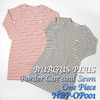 BURGUS PLUS Border Cut and Sewn One Piece HBP-OP001画像